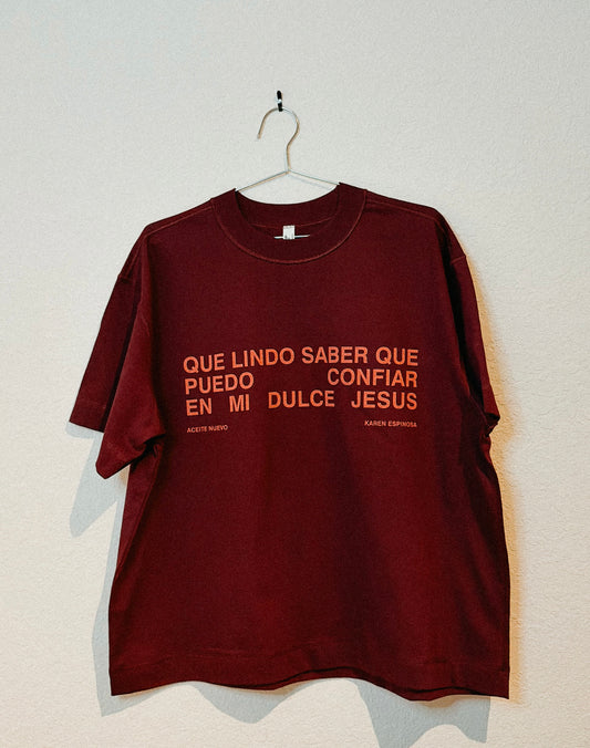 Dulce Jesus Wine Red
